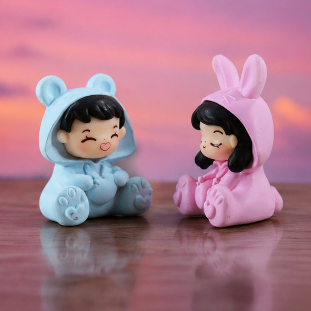 Pajama Couple Miniature