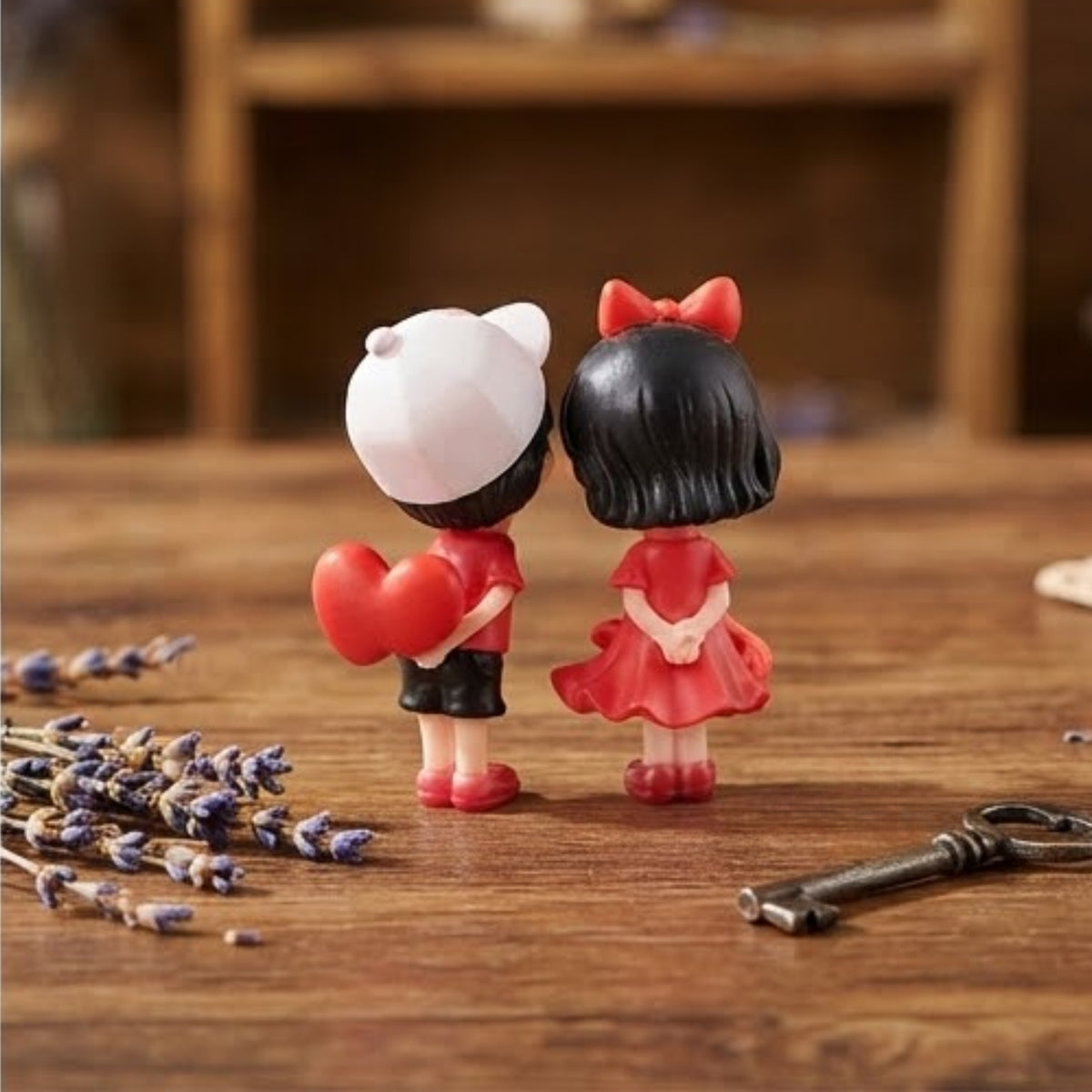 Forehead Kissing Couple Miniature
