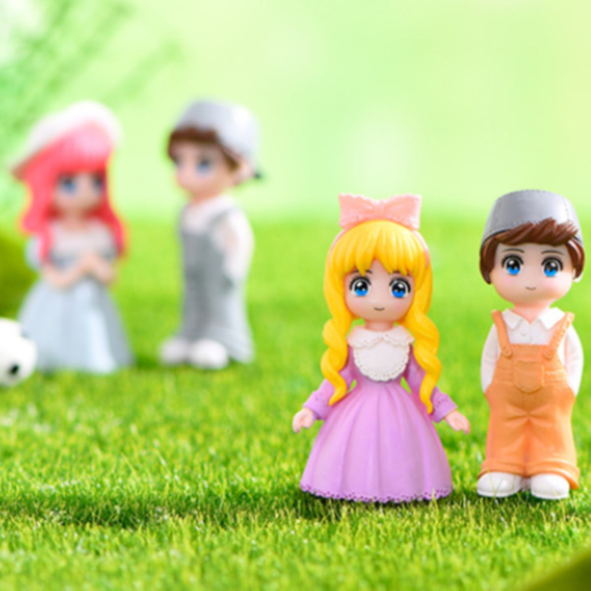 Dungaree Boy Couple Miniature