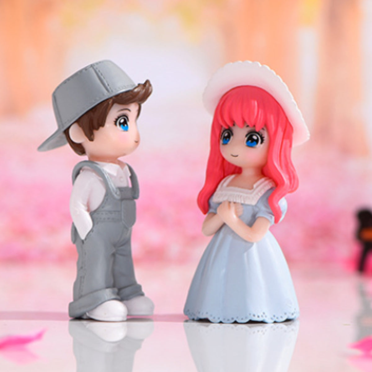 Dungaree Boy Couple Miniature