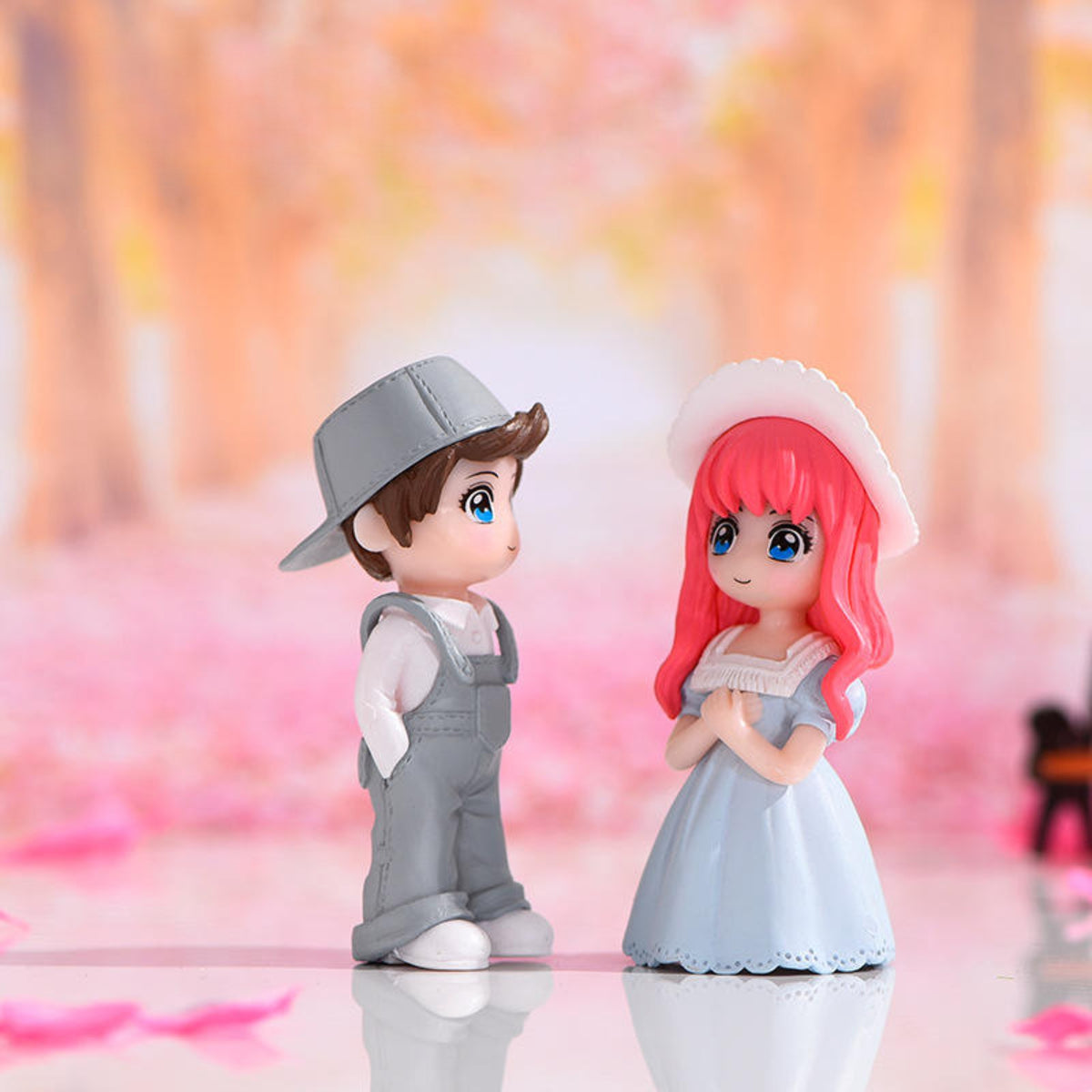 Dungaree Boy Couple Miniature