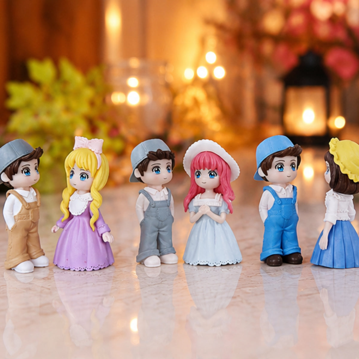 Dungaree Boy Couple Miniature