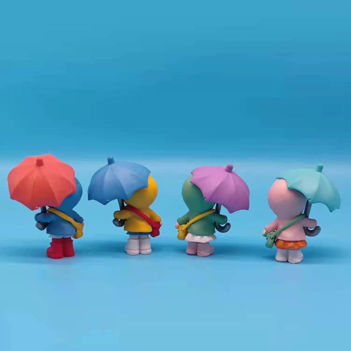 Umbrella Couple Miniature