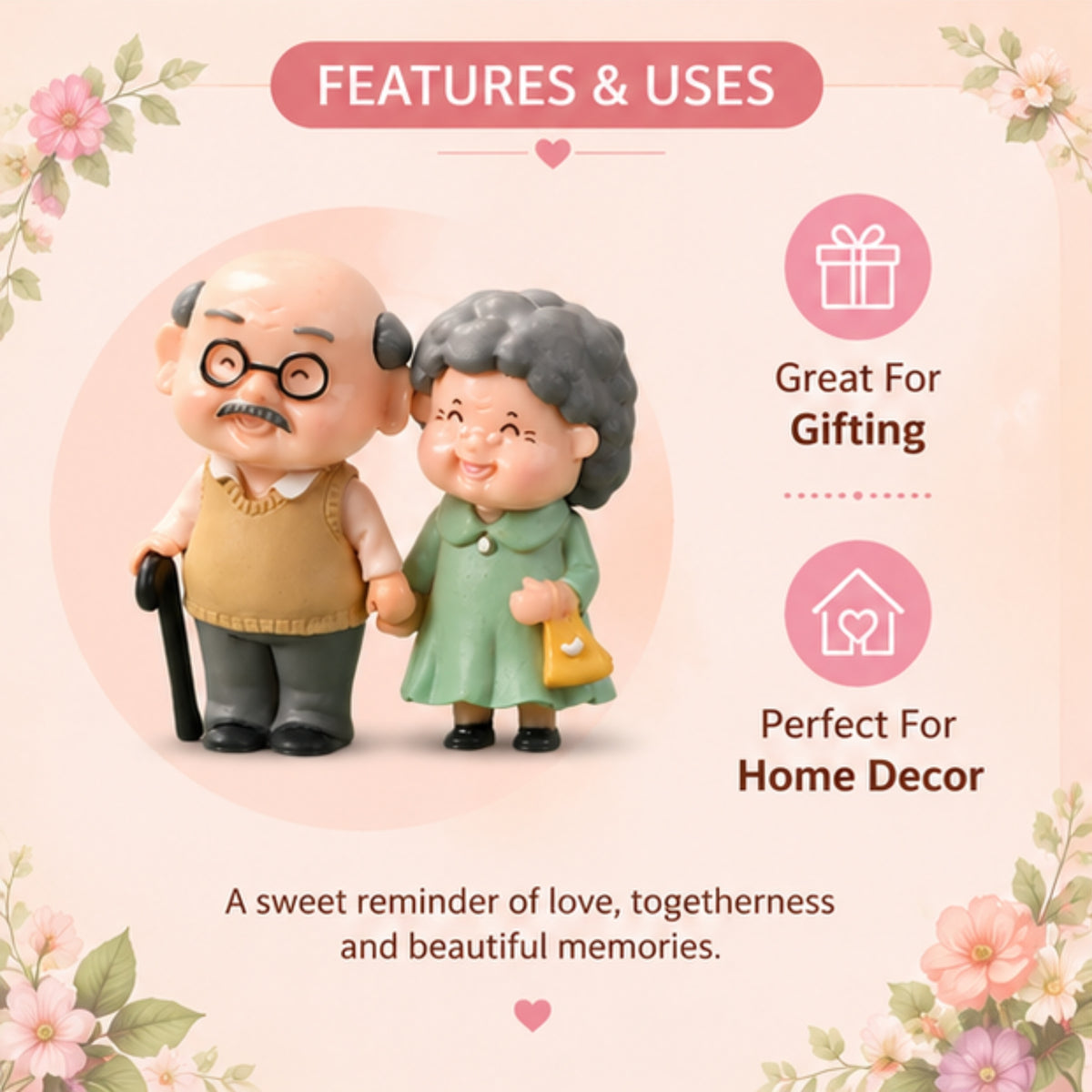 Cute Old Grandparents Miniature