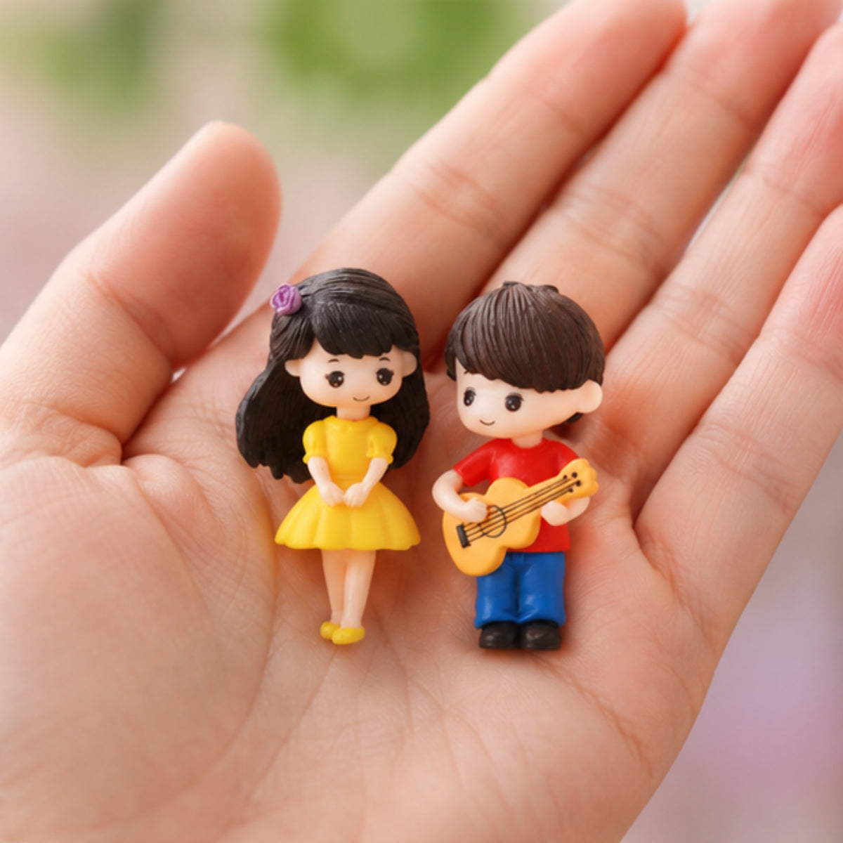 Guitar Couple Miniature Set