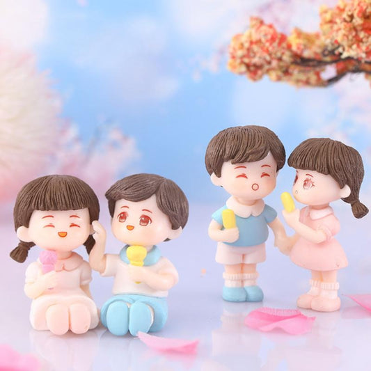 Ice Cream Kids Miniature (Sitting) & Standing