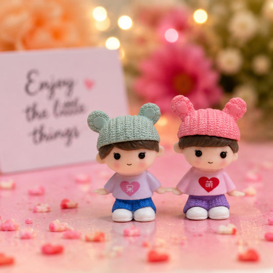 Cute Couple Miniature (Pack of 2)