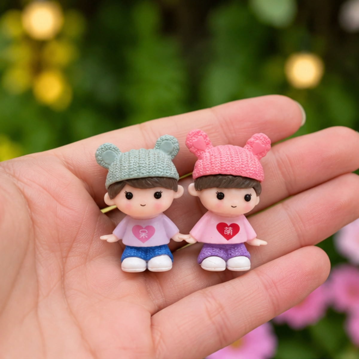 Cute Couple Miniature (Pack of 2)