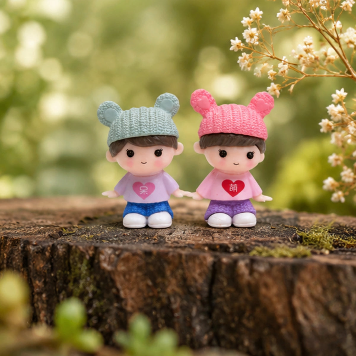 Cute Couple Miniature (Pack of 2)