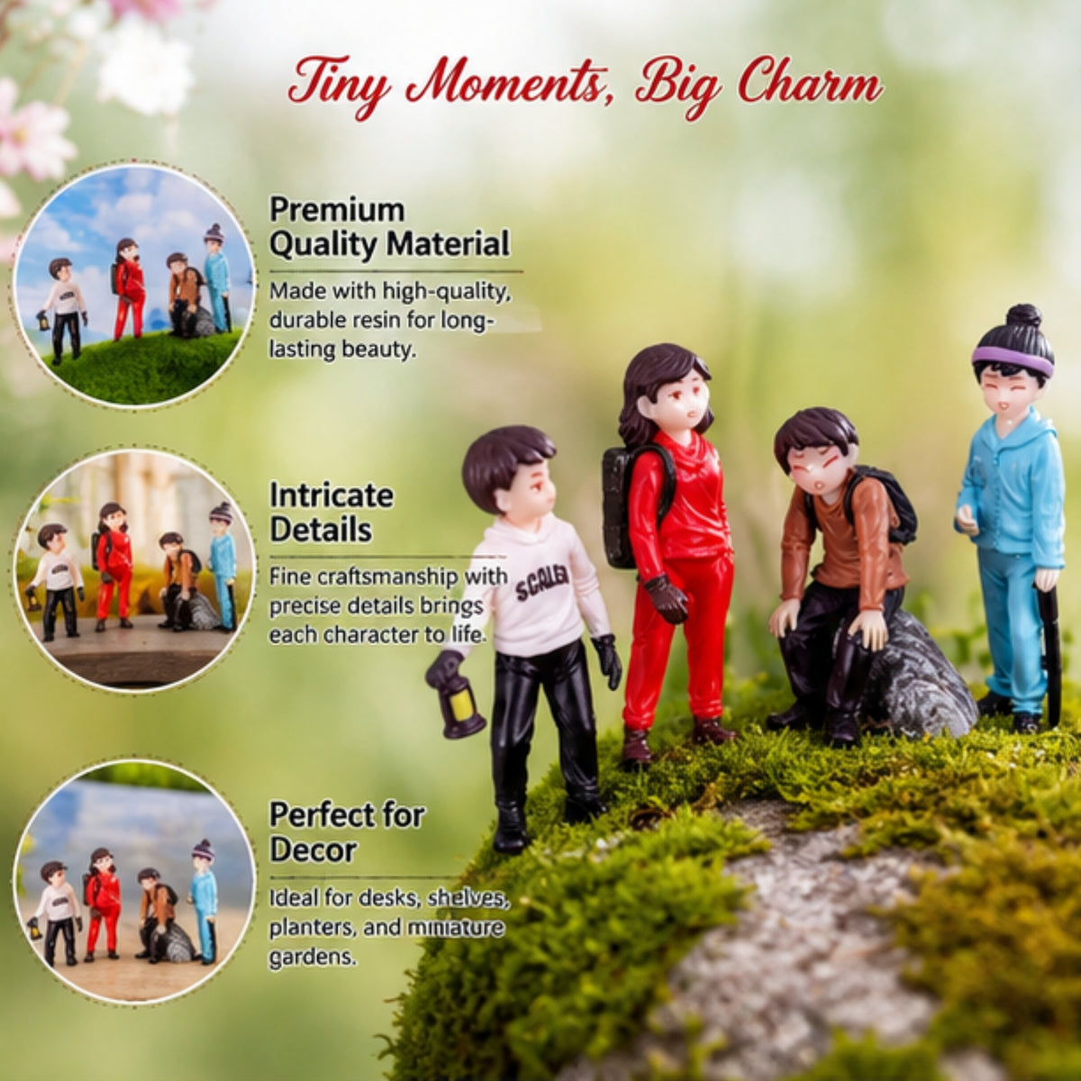 Smart Couple Miniature (Pack of 4)