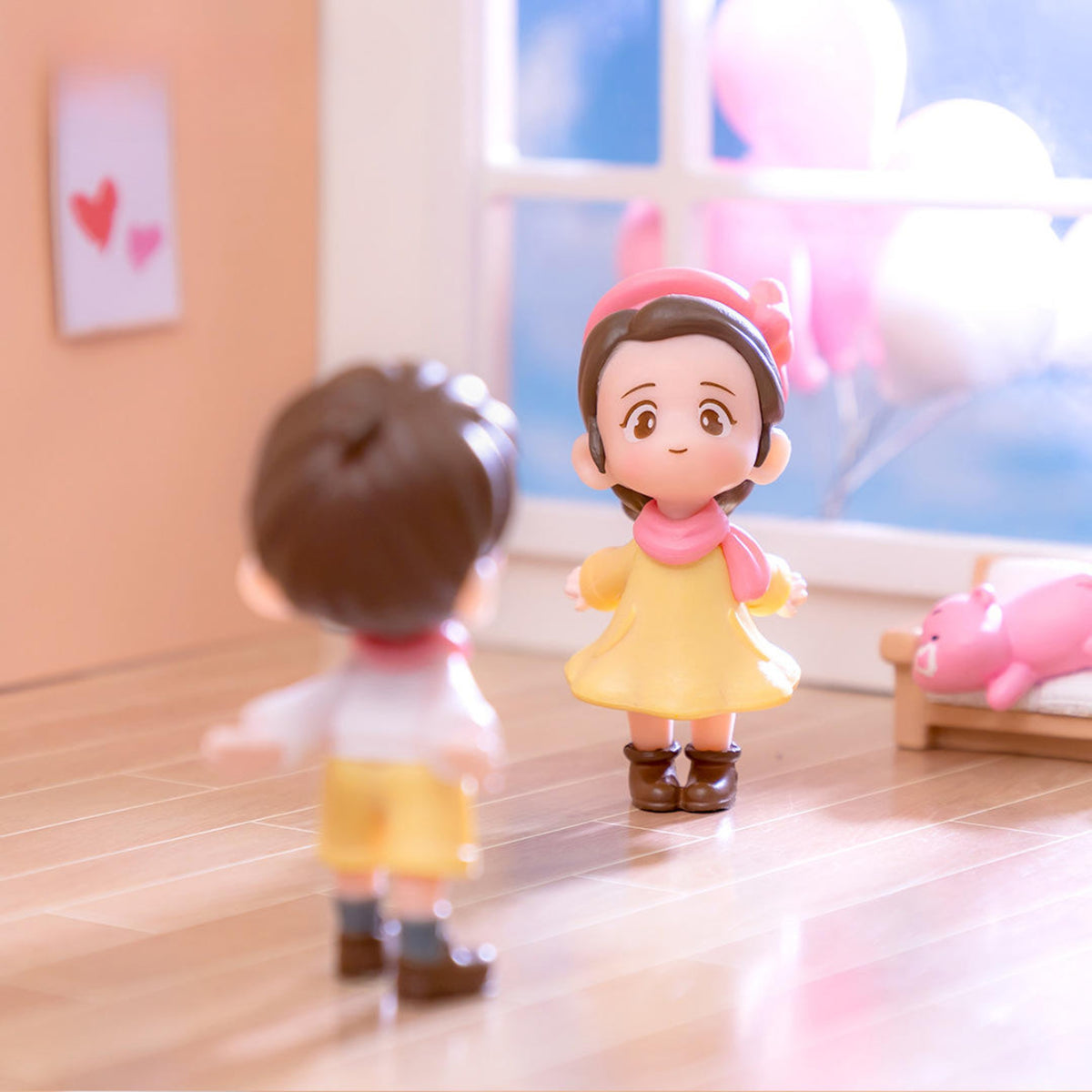 Romantic Couple Miniature (Pack of 4)