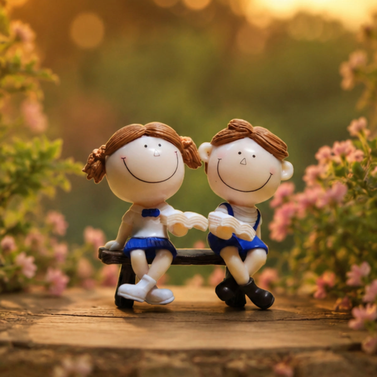 Smile Couple Miniature
