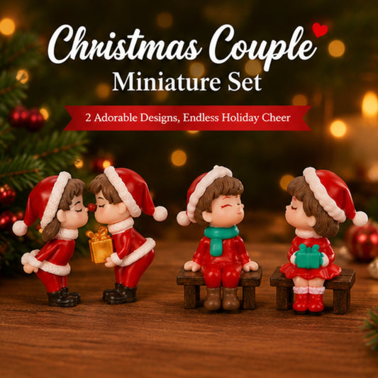Christmas Couple Miniature Set