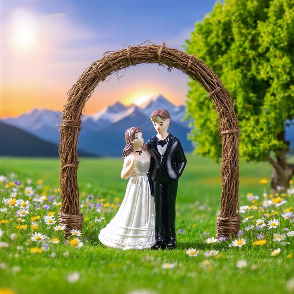 Bride & Groom Figurine