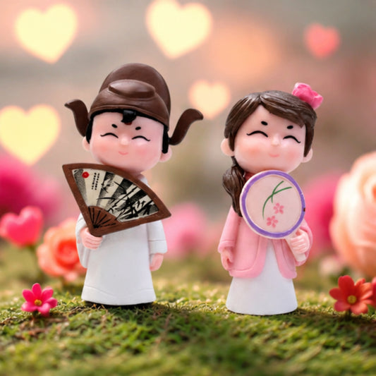 Sweetheart Couple Miniature Statues