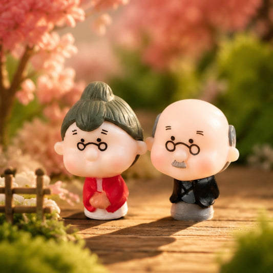 Grandparents Miniature Statues