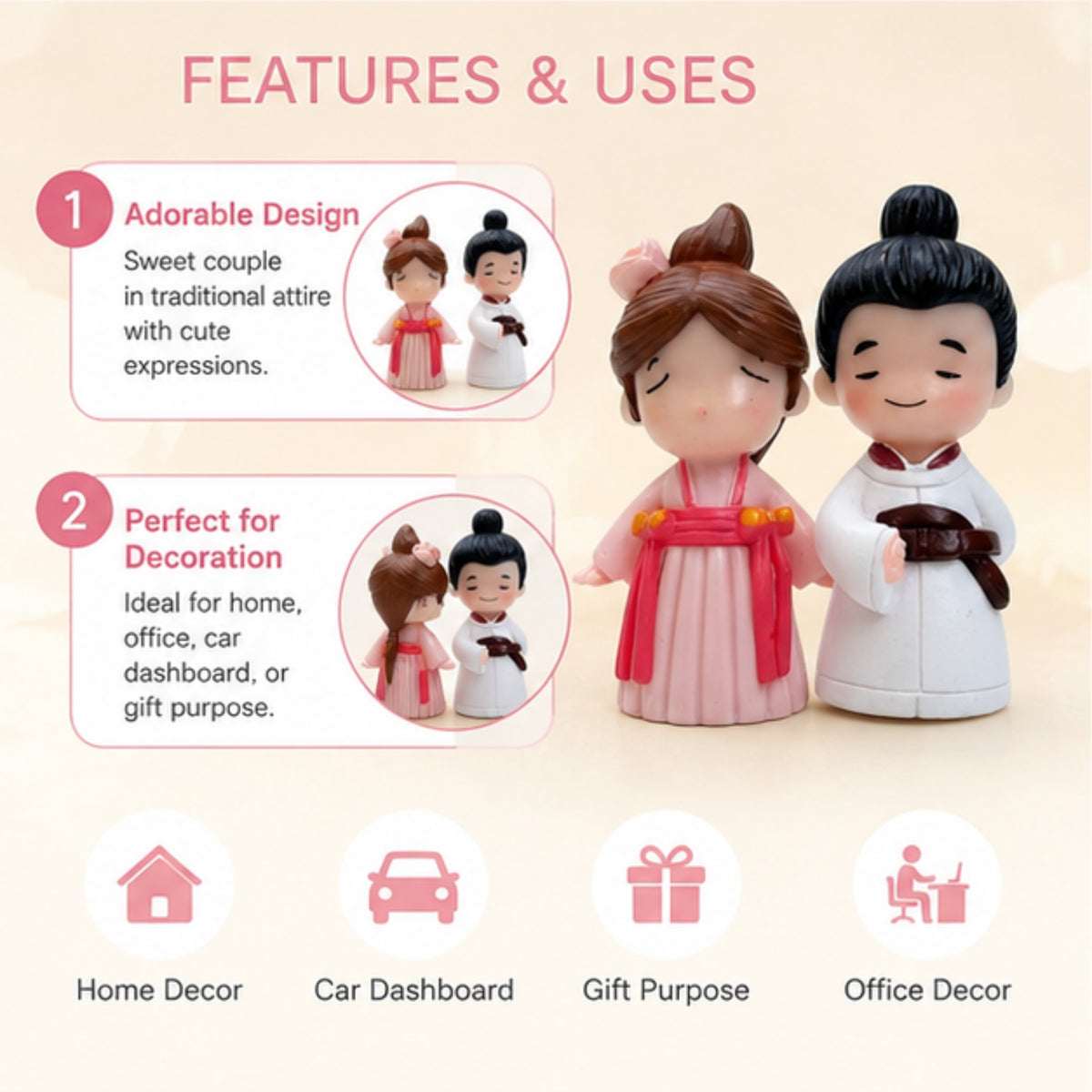 Sweet Couple Miniature Set