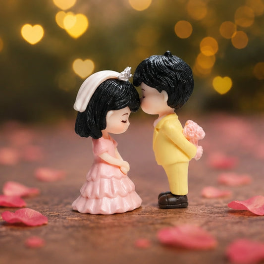 Forehead Kissing Couple Figurine
