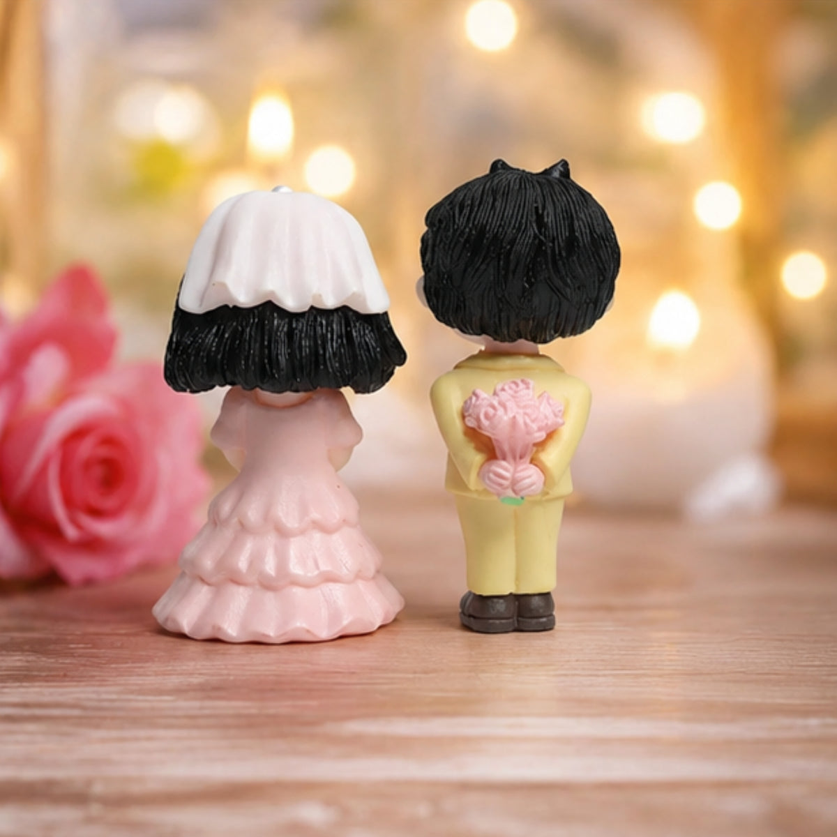 Forehead Kissing Couple Figurine