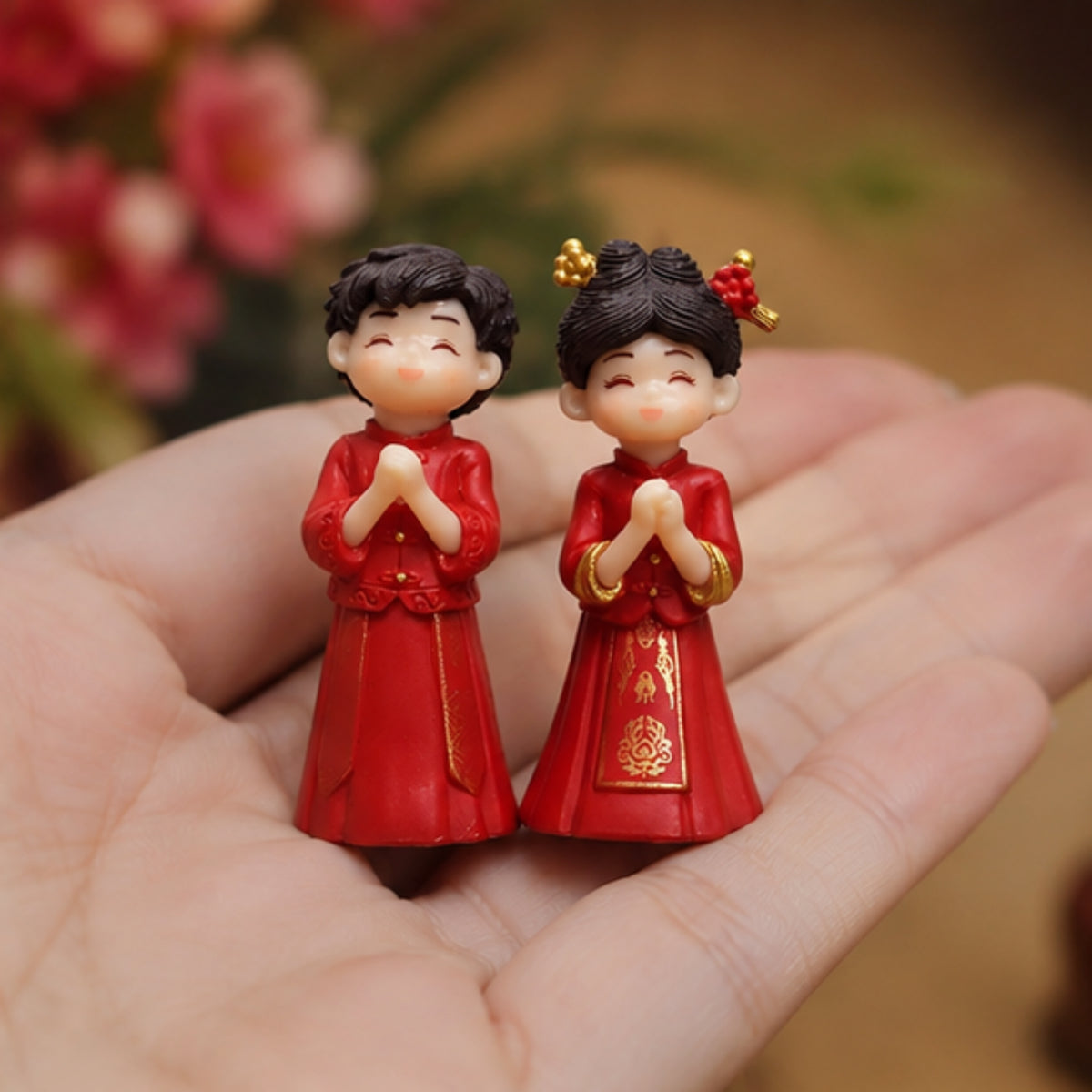 Chinese Wedding Couple Dolls
