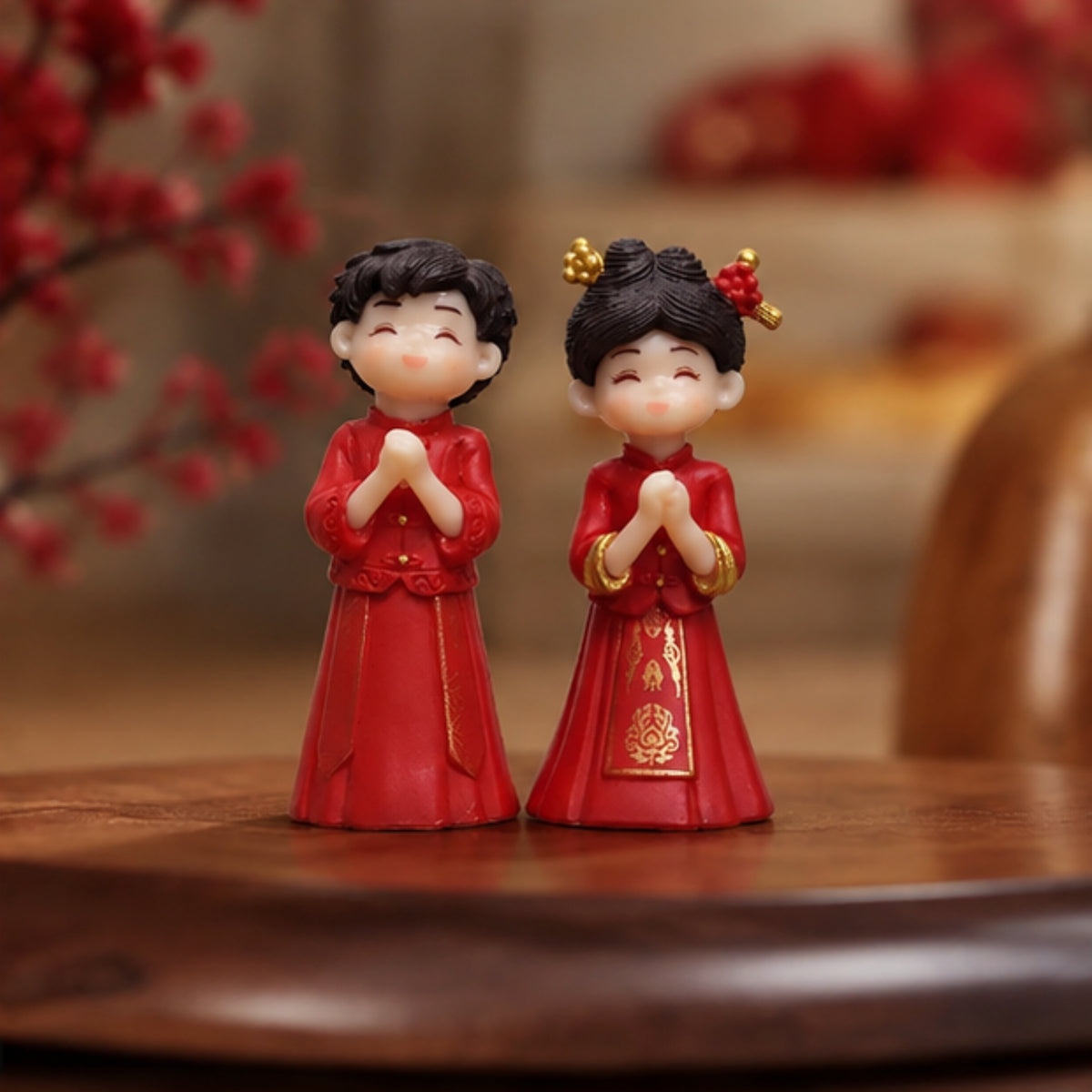 Chinese Wedding Couple Dolls
