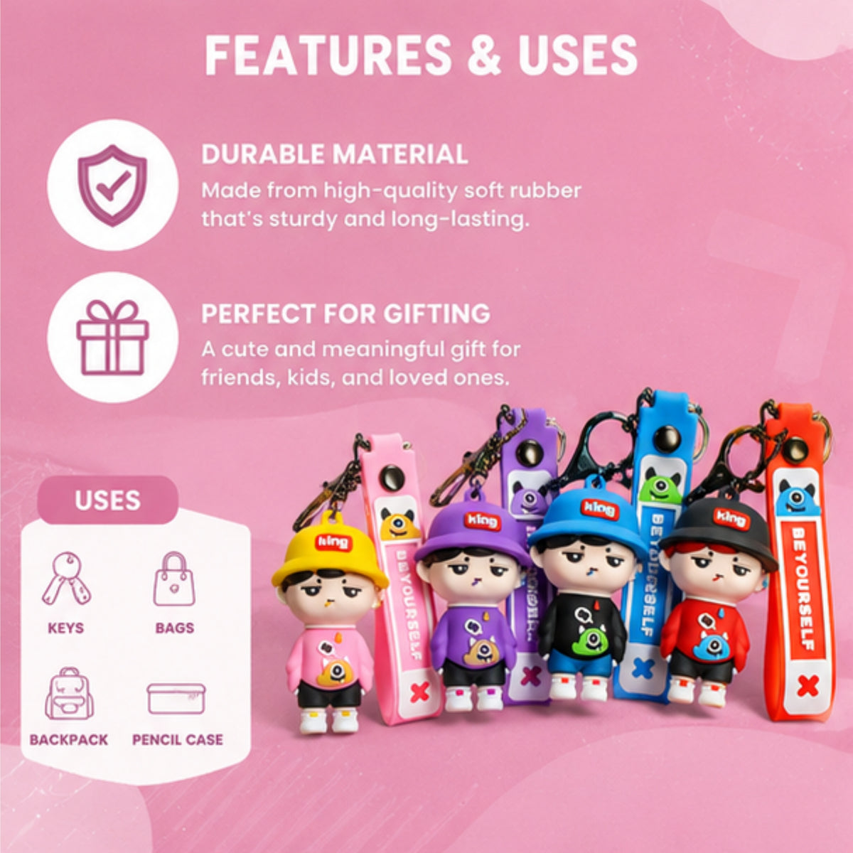 Be Yourself Keychain