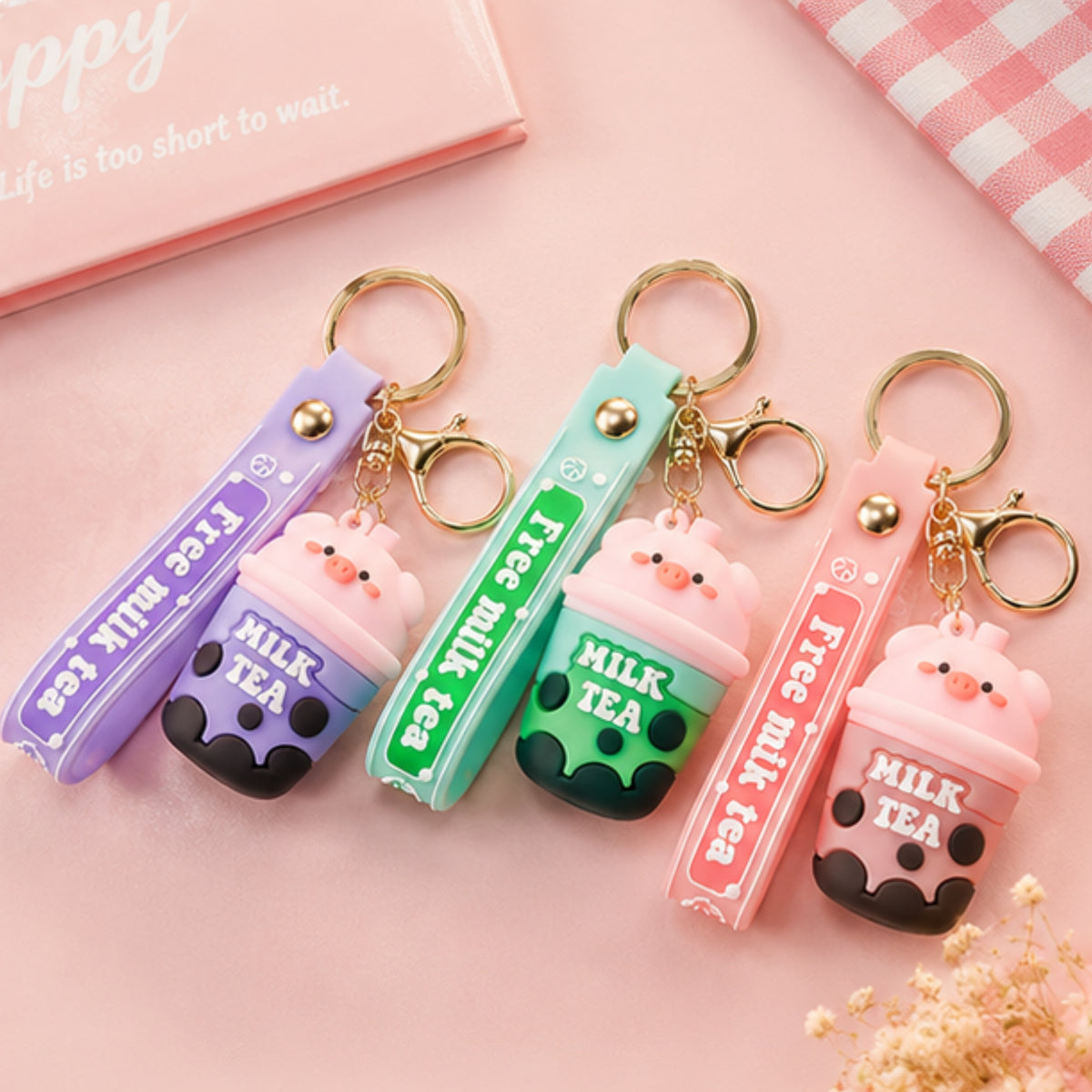 Milk Tea Keychain