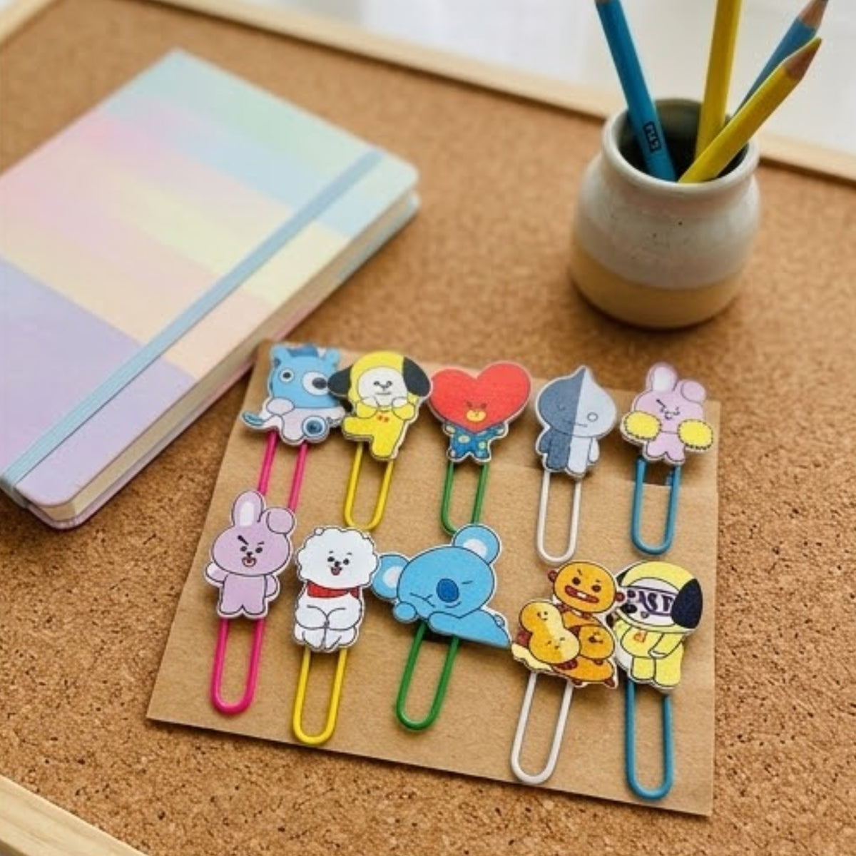 Decorative Paper Clips Set