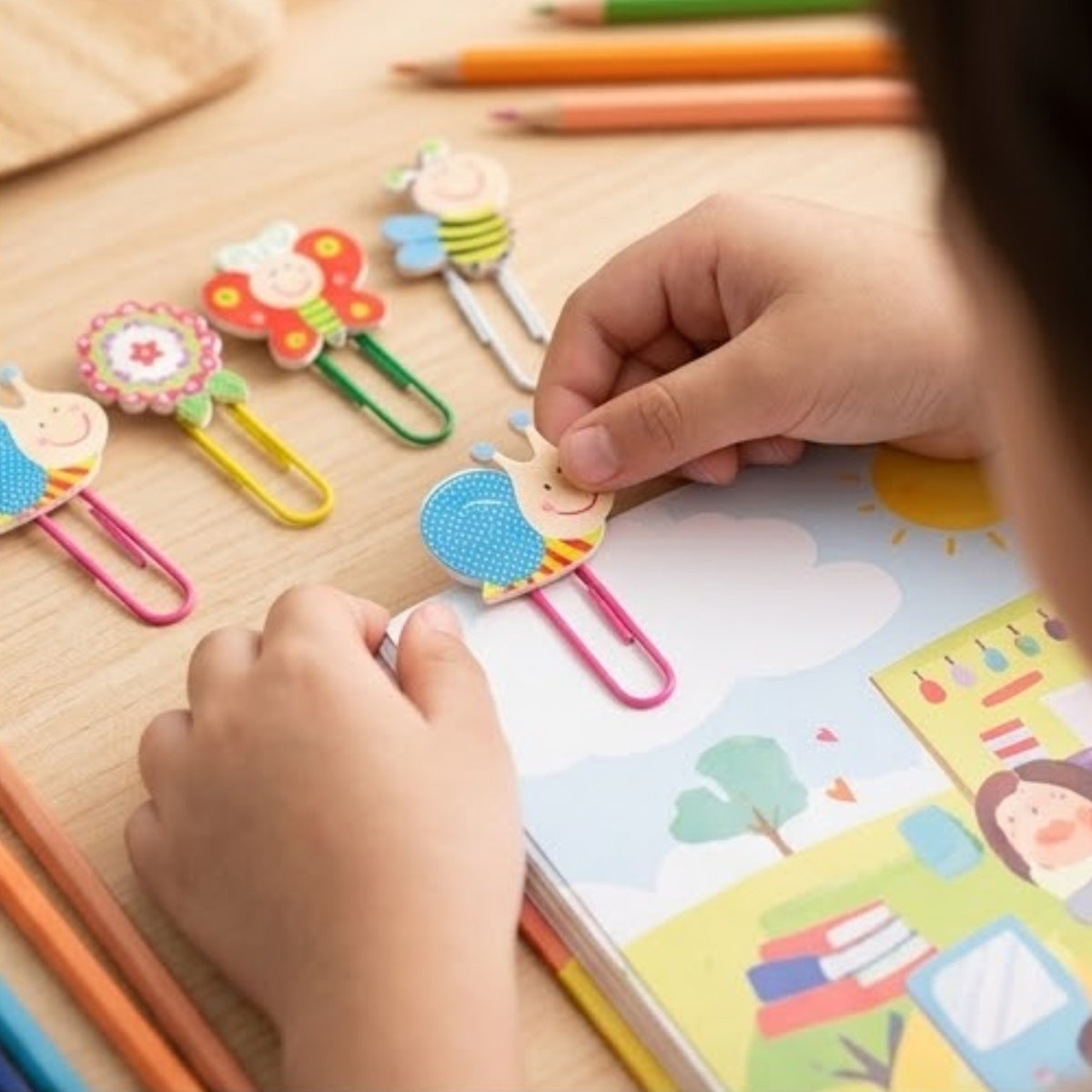 Decorative Paper Clips Set