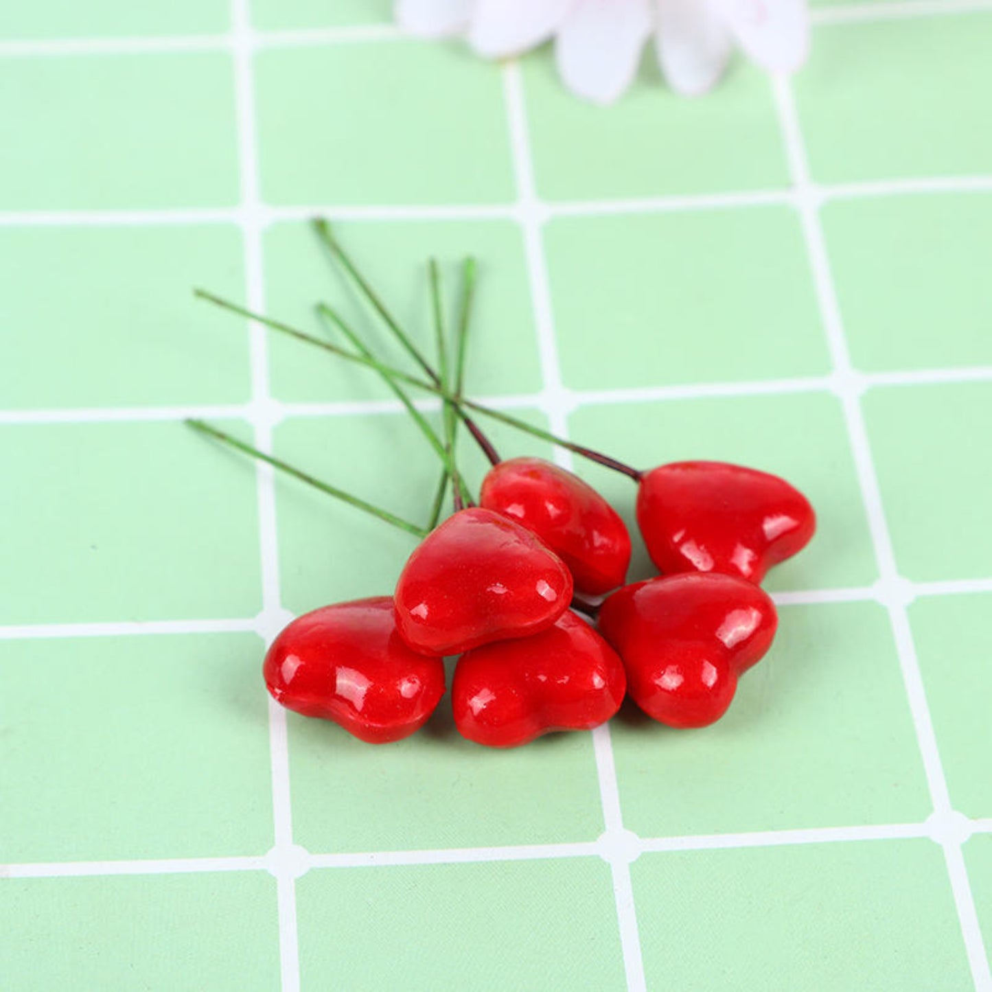Mini Heart Balloon Cake Topper