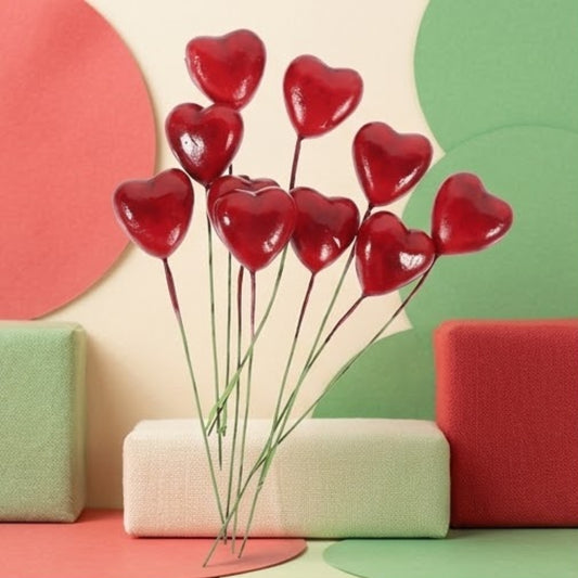 Mini Heart Balloon Cake Topper