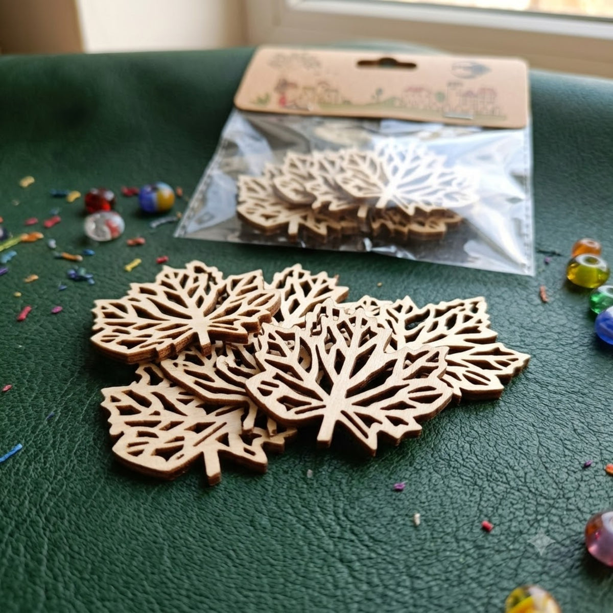 Wood Shape Charms