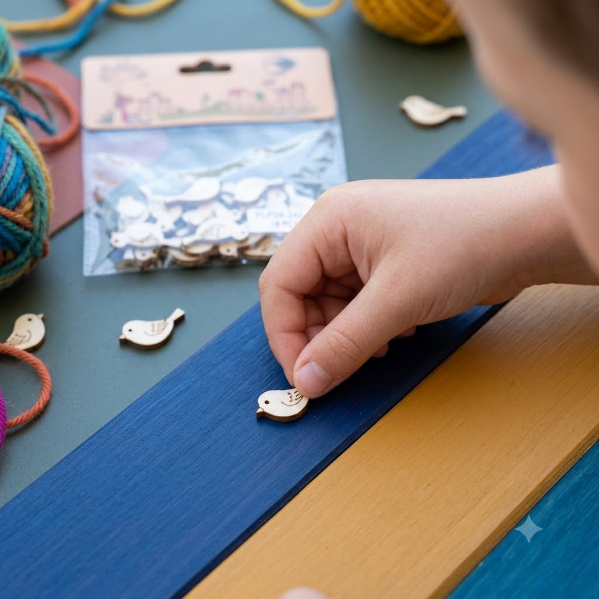 Wood Shape Charms