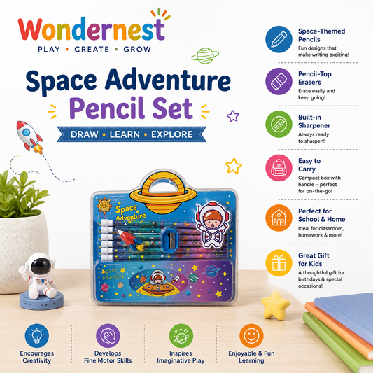 Space Explorer Stationery Set