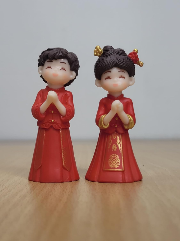 Chinese Wedding Couple Dolls