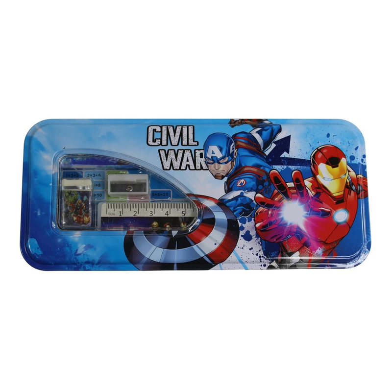 Multiplication Table Pencil Box - Superheroes