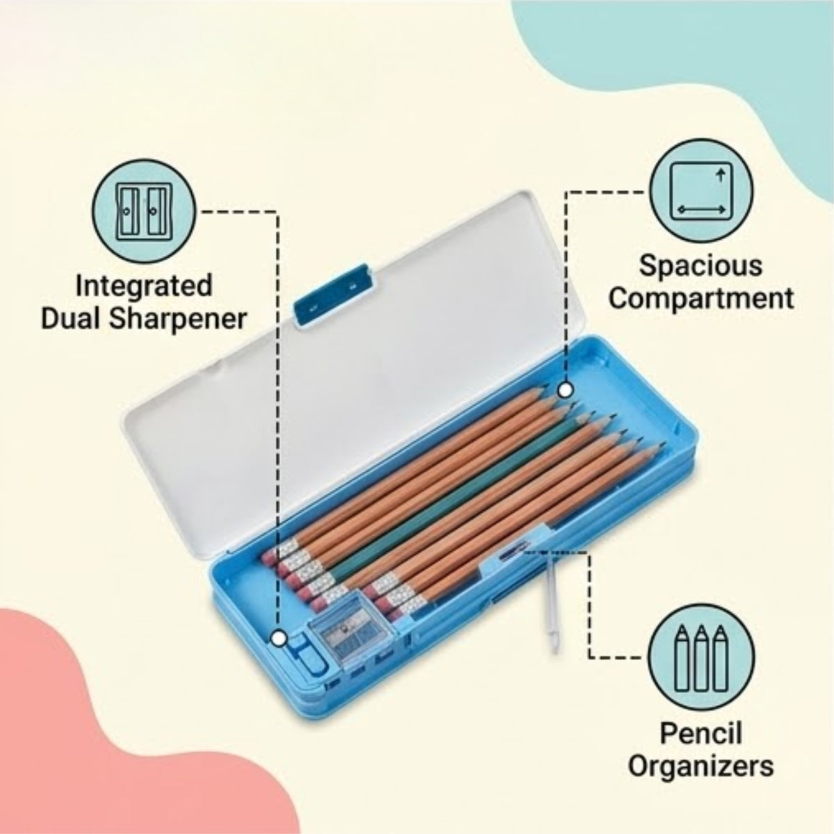 Magnetic Pencil Box