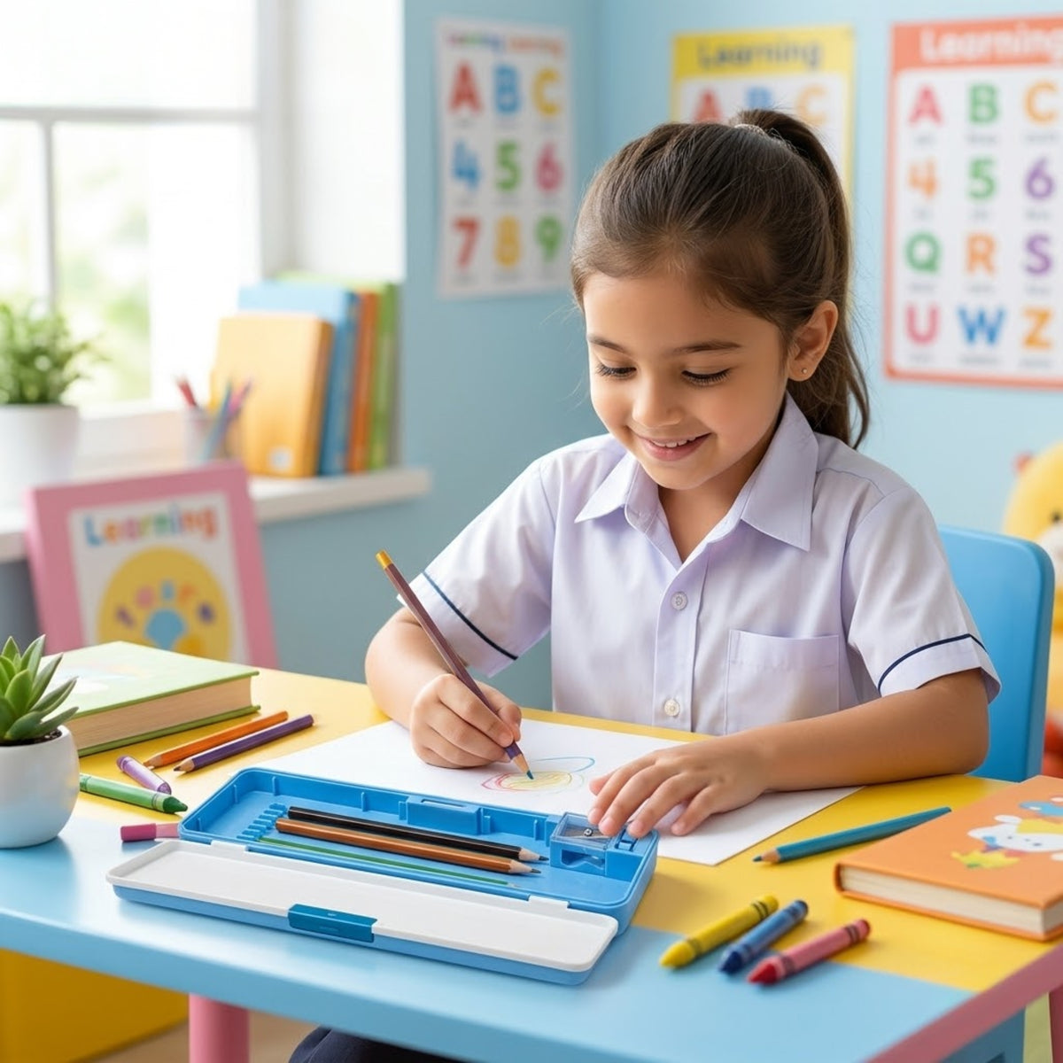 Magnetic Pencil Box