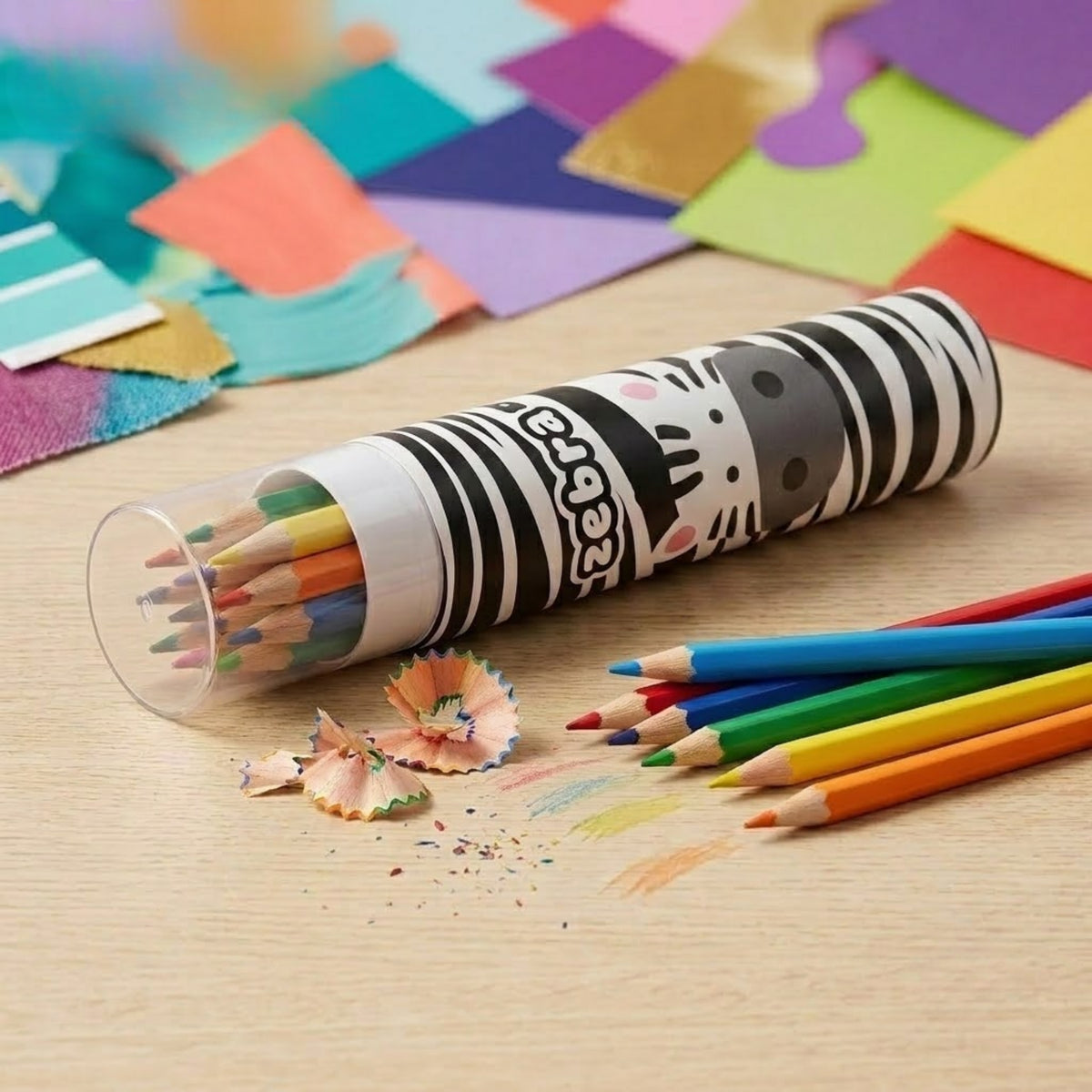 Rainbow Pencil Set - 12 Colours