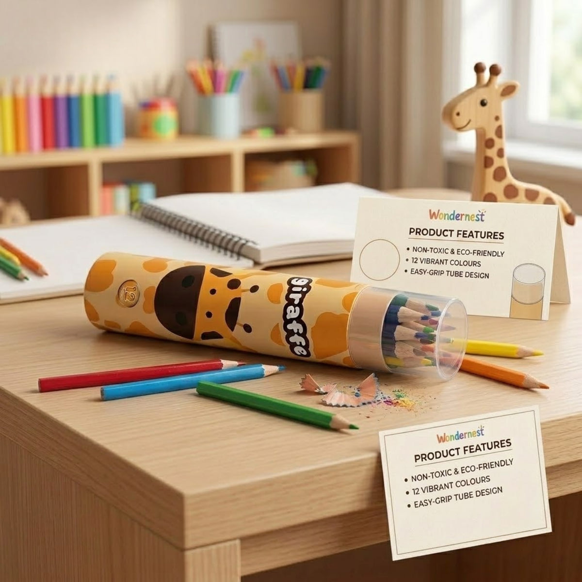 Rainbow Pencil Set - 12 Colours