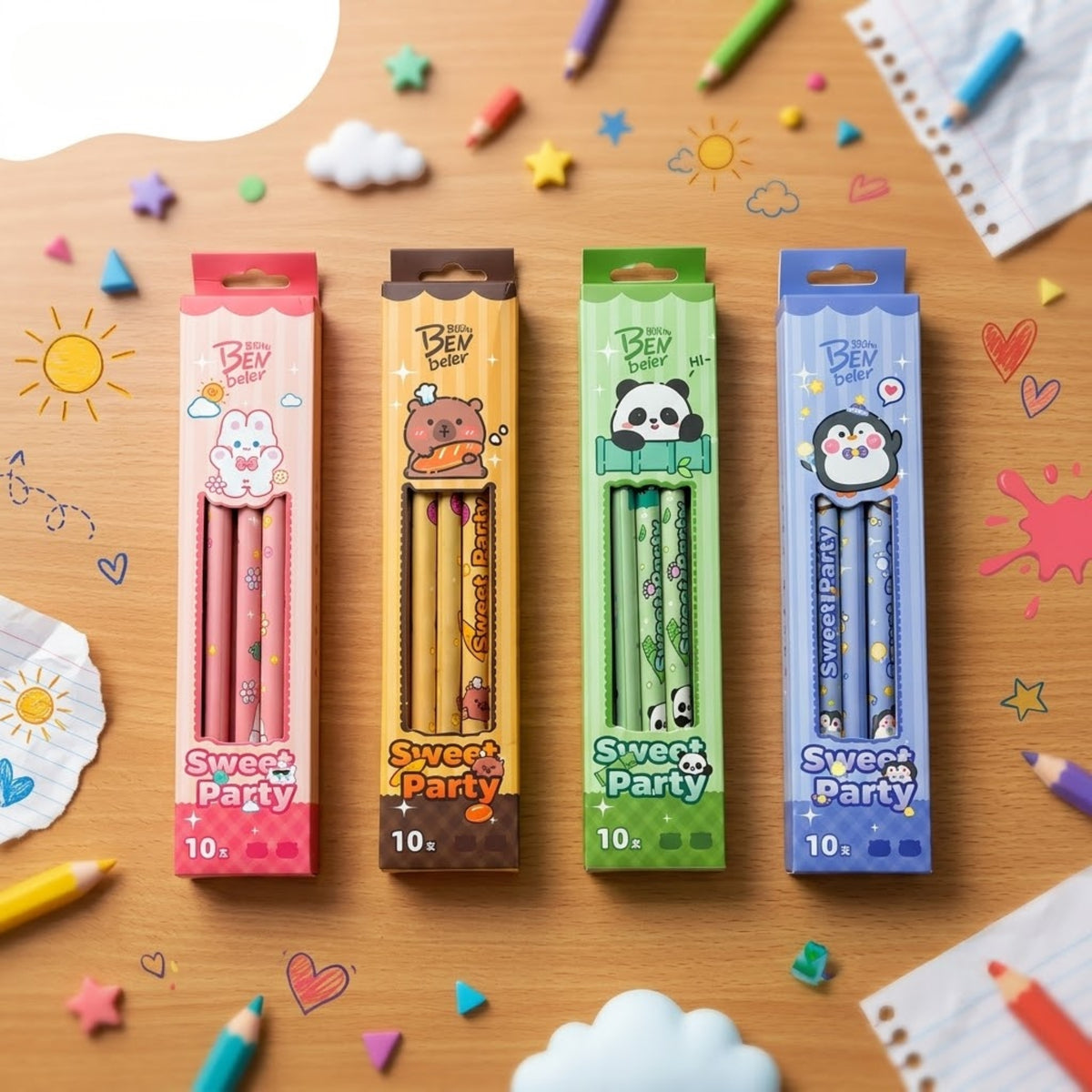 Mini HB Pencil Duo