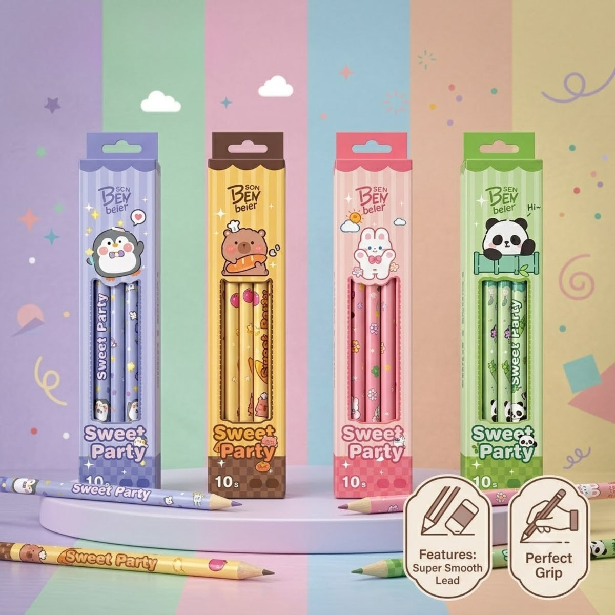 Mini HB Pencil Duo