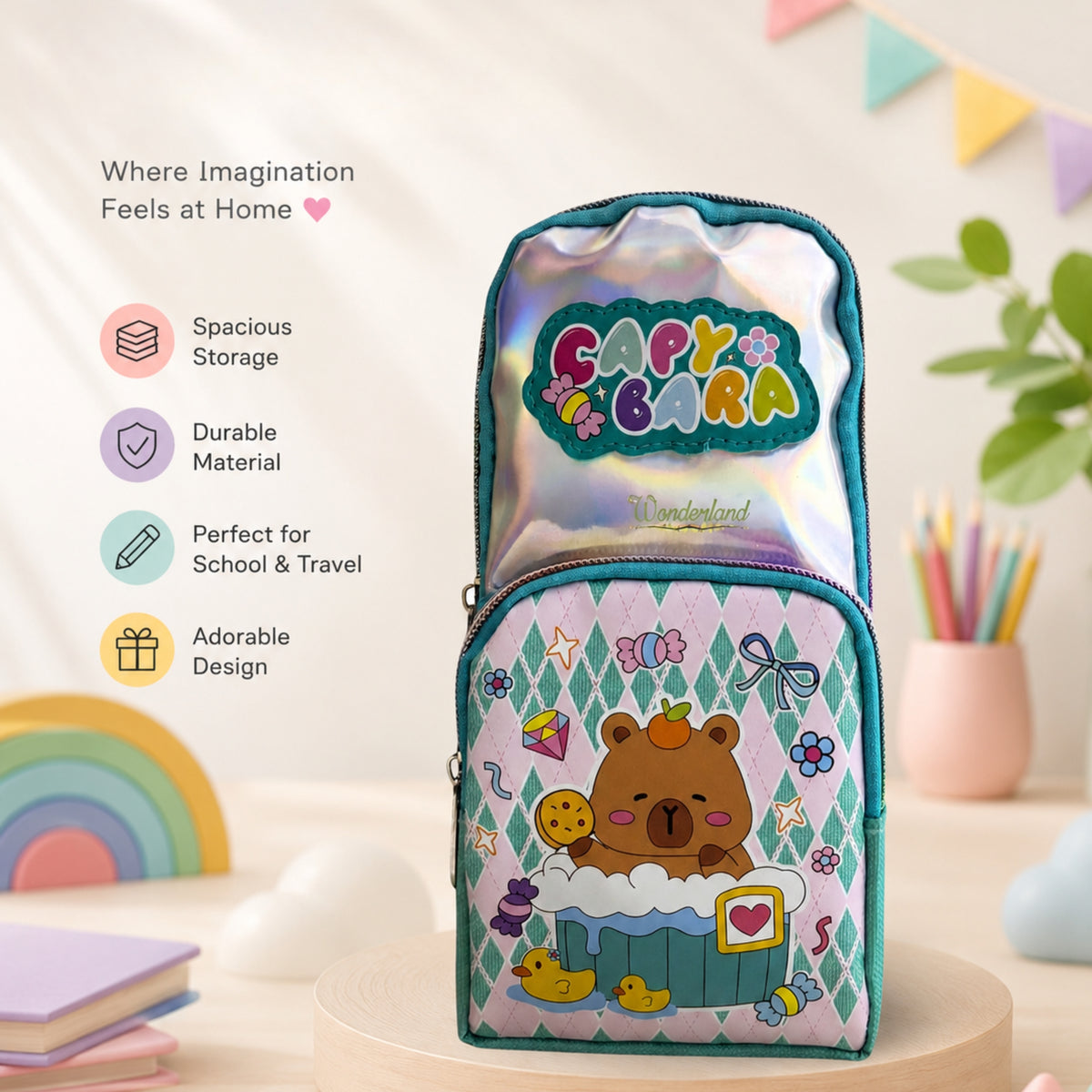 Capybara Cutie Pencil Pouch