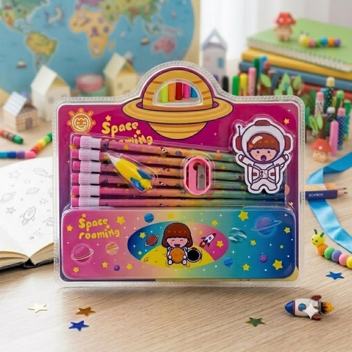 Space Explorer Stationery Set