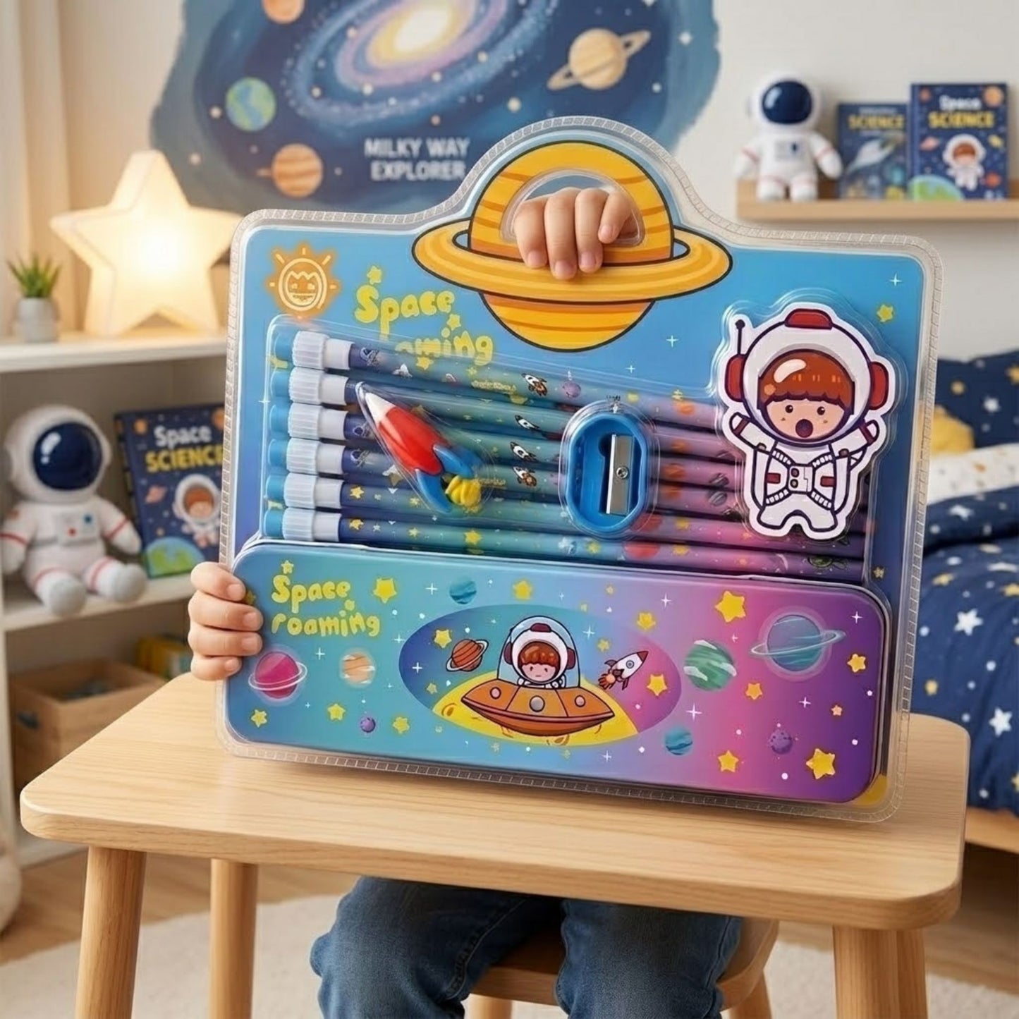 Space Explorer Stationery Set
