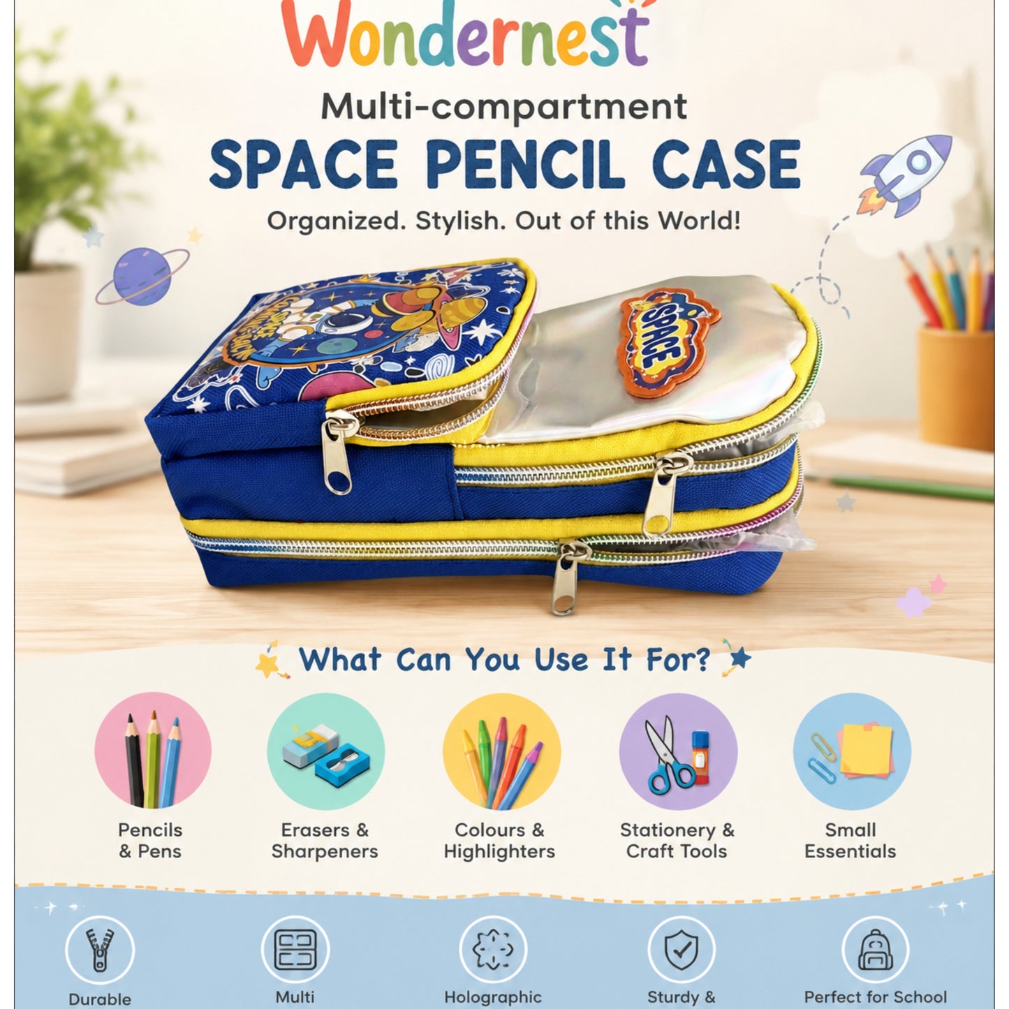 Mini Astronaut Backpack Pouch