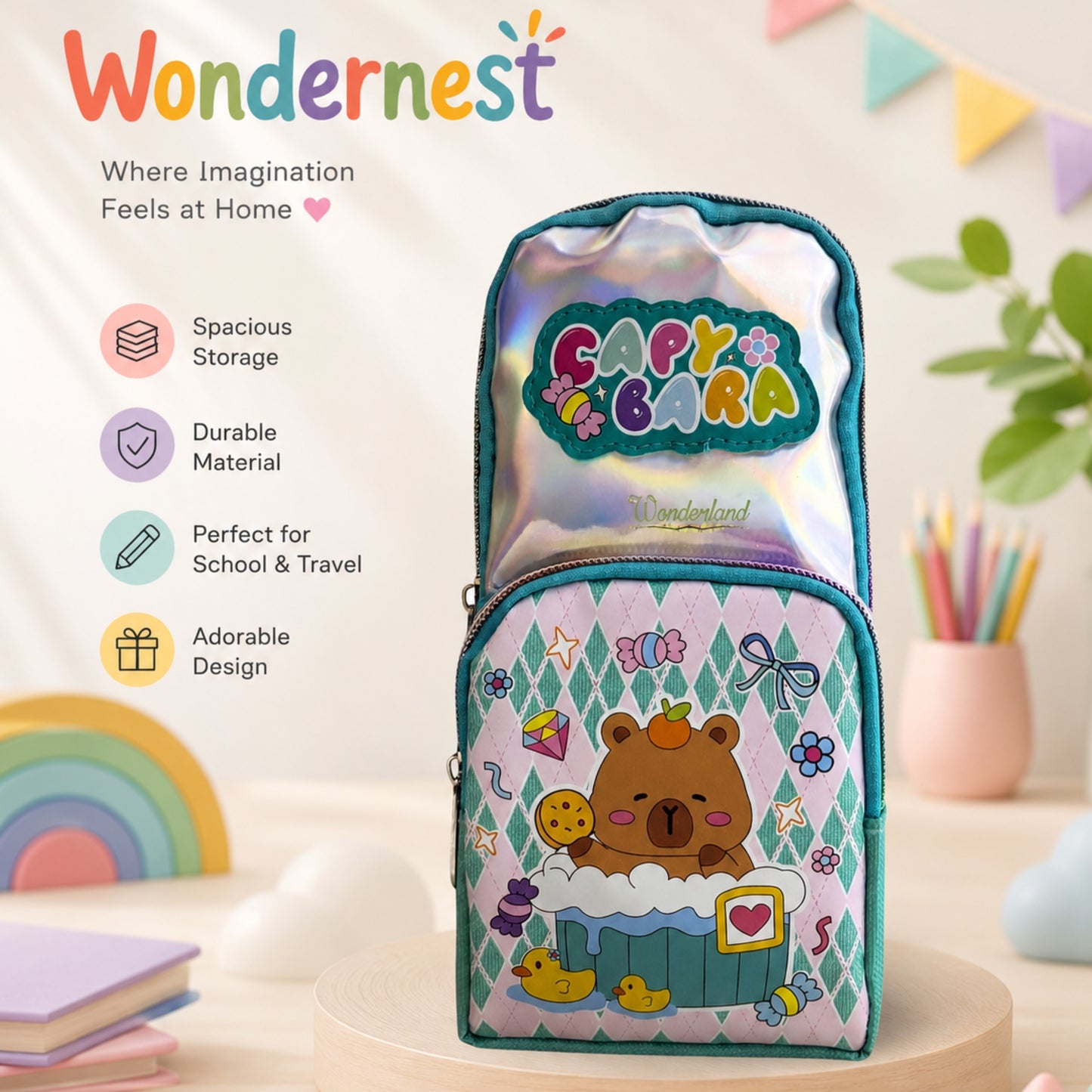 Capybara Cutie Pencil Pouch