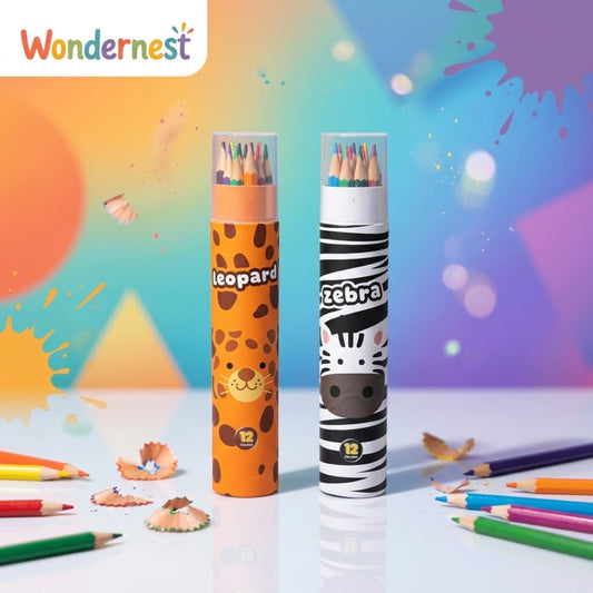 Rainbow Colour Pencil Duo Pack