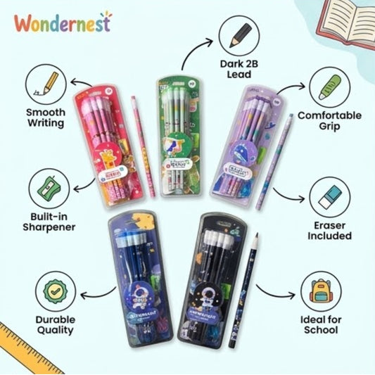 Doodle Pencil Set of 12
