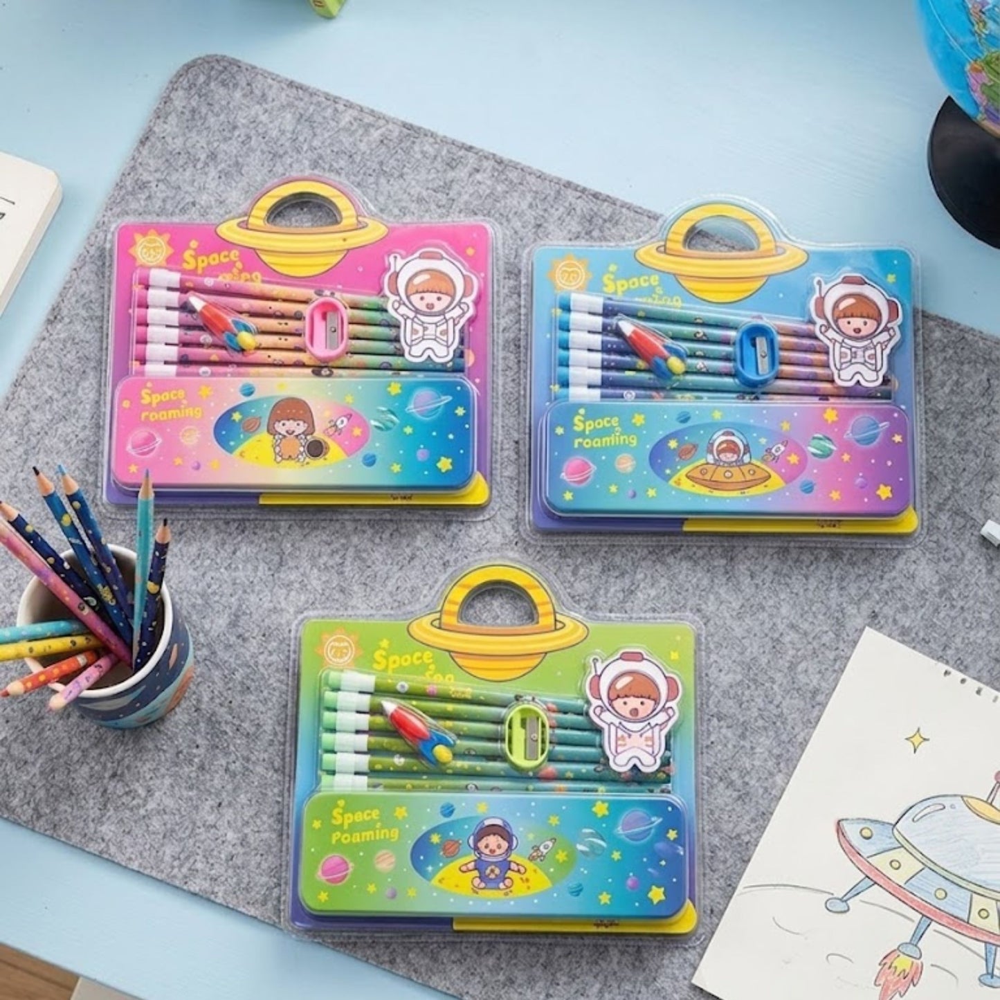 Space Explorer Stationery Set